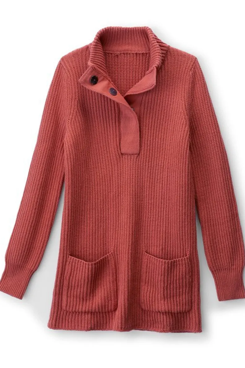 Soft Surroundings Highland Tunic Sweater| Tops|Sweaters & Cardigans