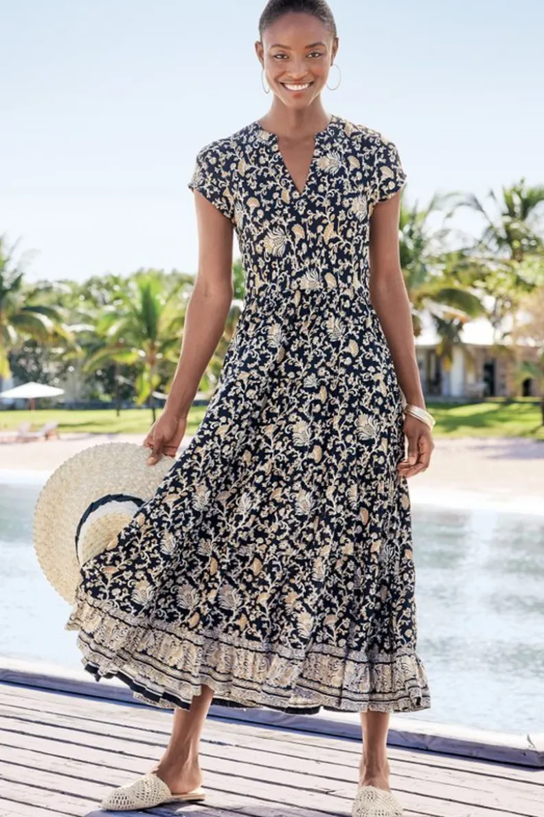 Soft Surroundings Hollis Midi Dress| Dresses