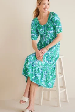 Soft Surroundings Ilana Midi Dress| Dresses