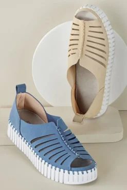 Soft Surroundings Ilse Jacobsen Tulip Open Sneaker| Shoes