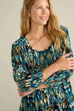 Soft Surroundings Imrie 3/4 Sleeve Tunic| Tops|Tunics & Leggings