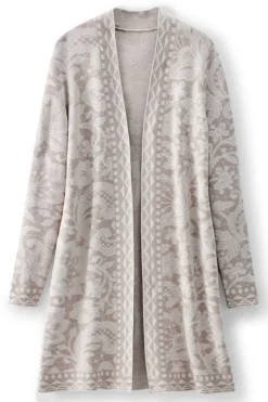 Soft Surroundings Ivy Shimmer Long Cardigan| Tops|Sweaters & Cardigans