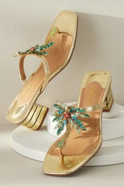 Soft Surroundings J. Renee Palmy Slide Sandal| Shoes