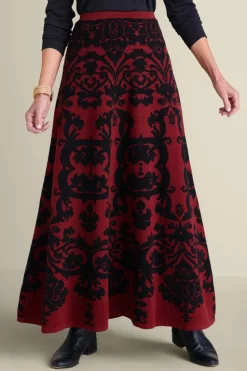 Soft Surroundings Jacobean Sweater Skirt| Skirts