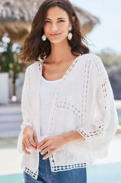 Soft Surroundings Jasmine Lace Wrap| Toppers|Scarves & Wraps