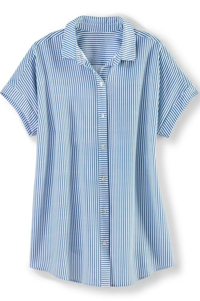 Soft Surroundings Je Veux Tencel™ Shirt| Tops