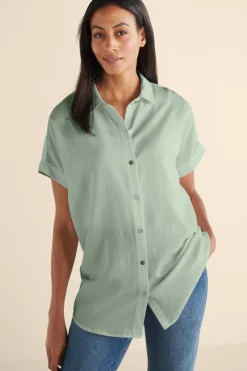 Soft Surroundings Je Veux Tencel™ Shirt| Tops