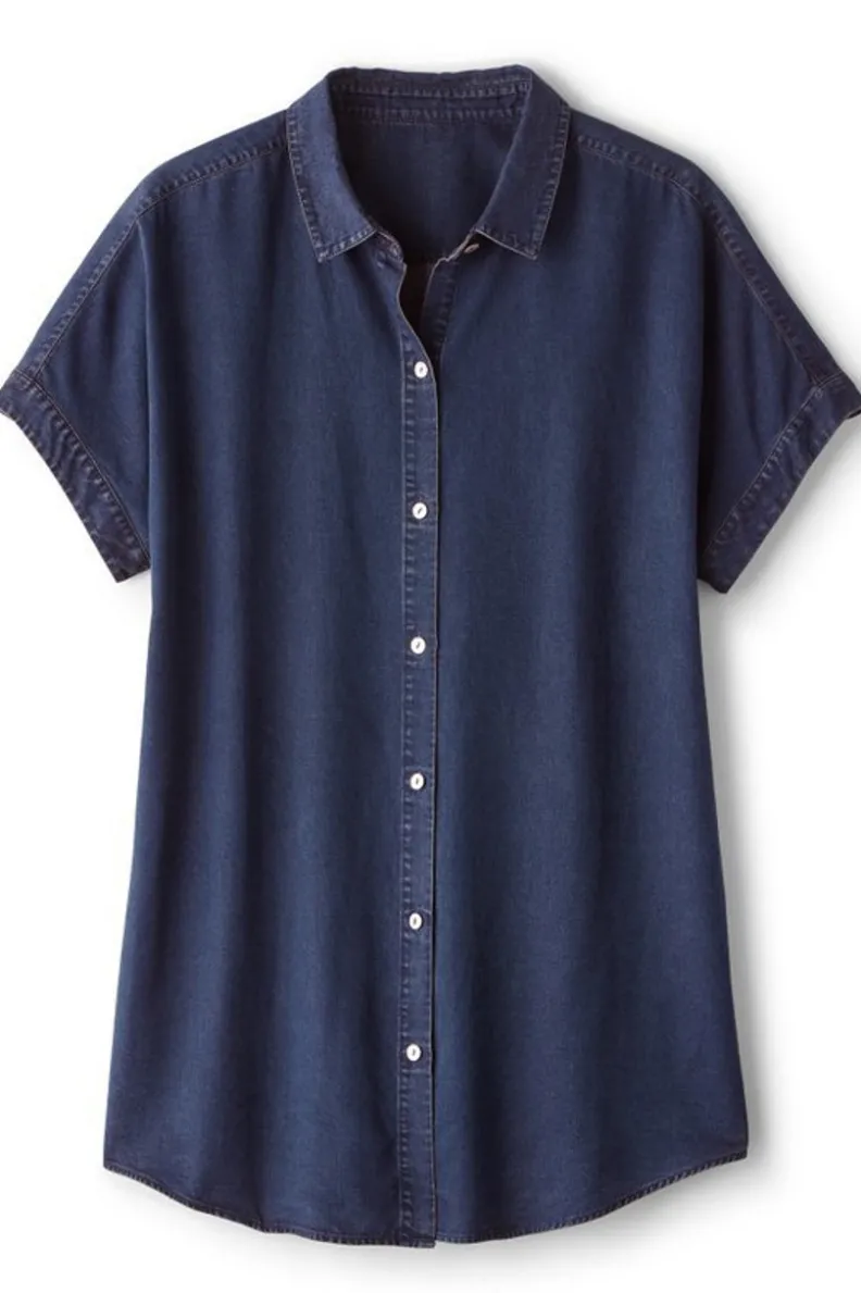 Soft Surroundings Je Veux Tencel™ Shirt| Tops