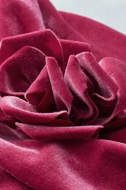 Soft Surroundings Jeanna Rosette Velvet Top| Tops
