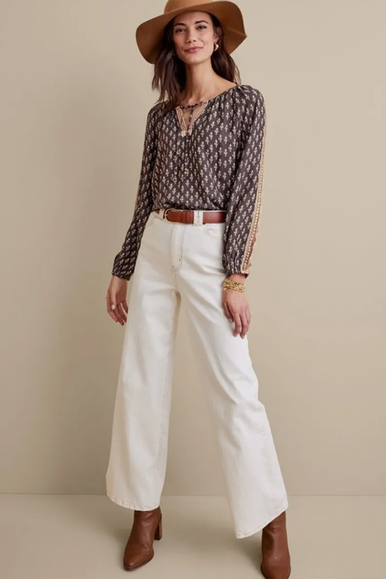 Soft Surroundings Jolene Blouse| Tops