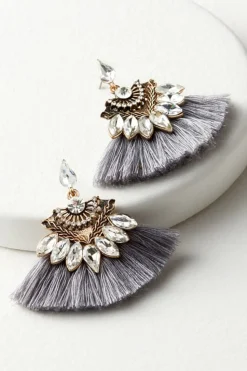 Soft Surroundings Joy Sparkle & Fringe Earrings| Jewelry|Earrings