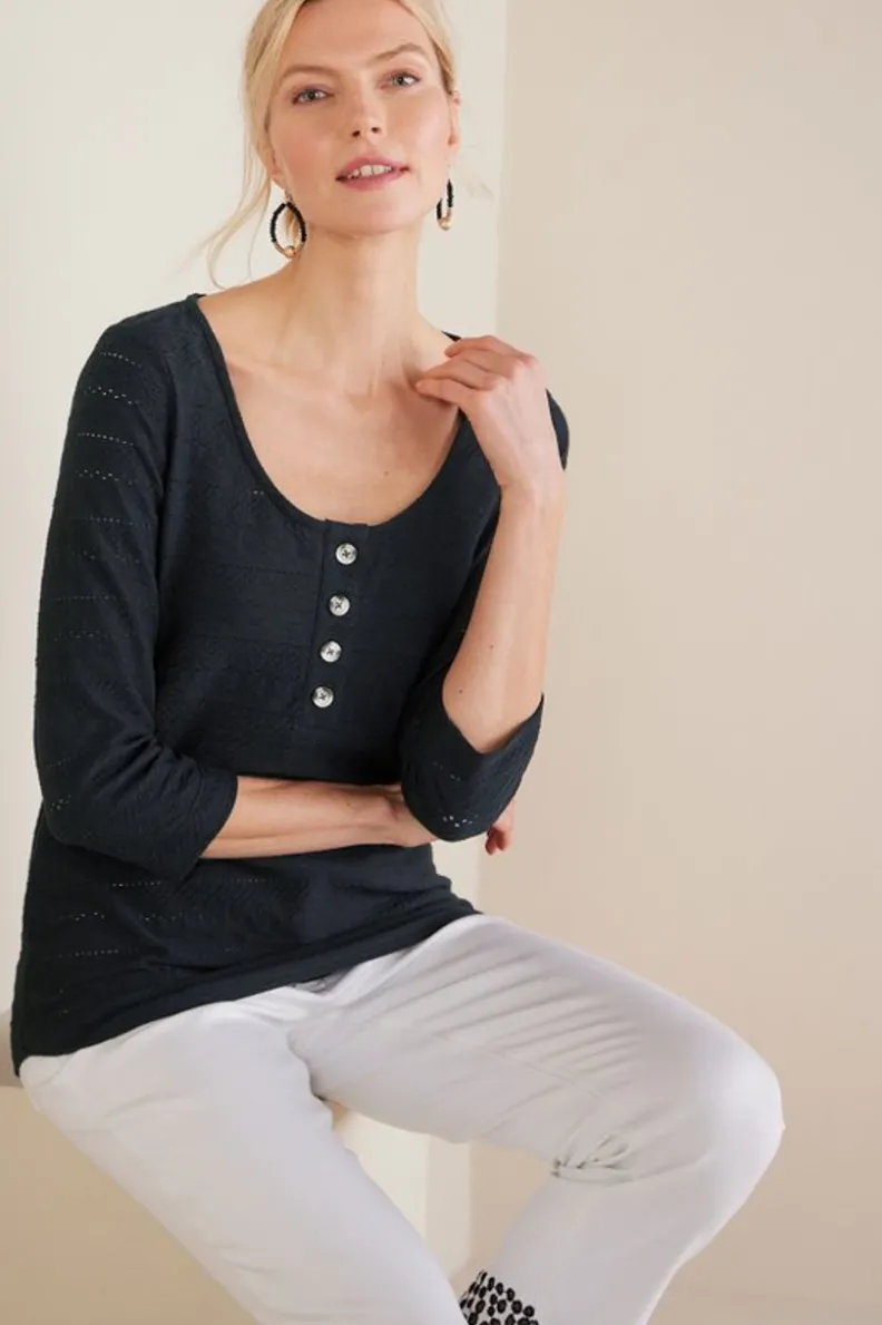 Soft Surroundings Jude Textured Top| Tops