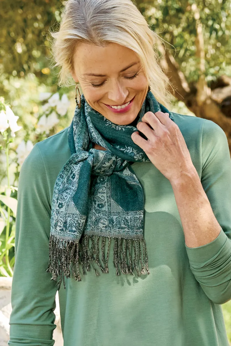 Soft Surroundings Kelly Woven Scarf| Scarves & Wraps