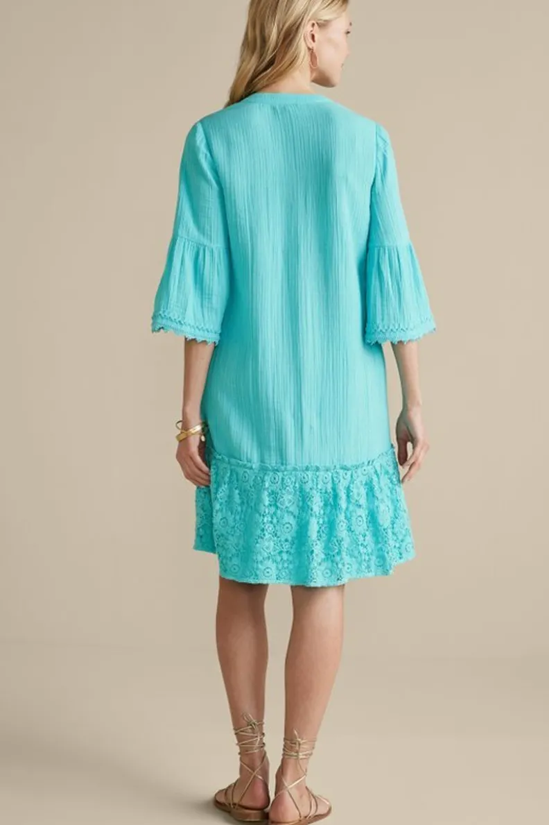 Soft Surroundings Kiona Gauze Short Dress| Dresses