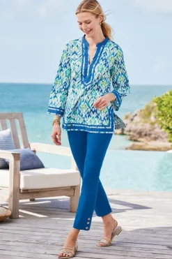 Soft Surroundings Kirti Ikat Tunic| Tops