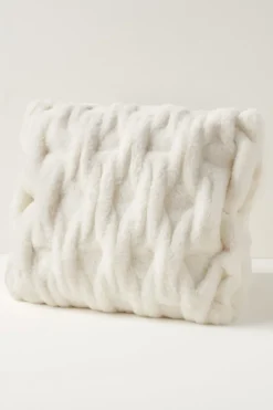 Soft Surroundings La Parisienne Faux Fur Pillow| Bedding|Bedding Essentials