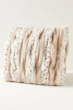Soft Surroundings La Parisienne Faux Fur Pillow| Bedding|Bedding Essentials