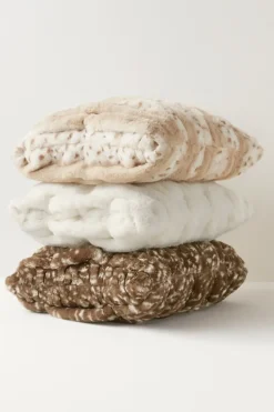 Soft Surroundings La Parisienne Faux Fur Pillow| Bedding|Bedding Essentials
