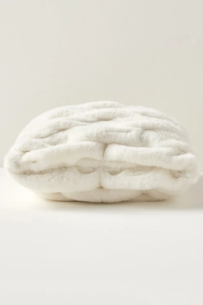 Soft Surroundings La Parisienne Faux Fur Pillow| Bedding|Bedding Essentials