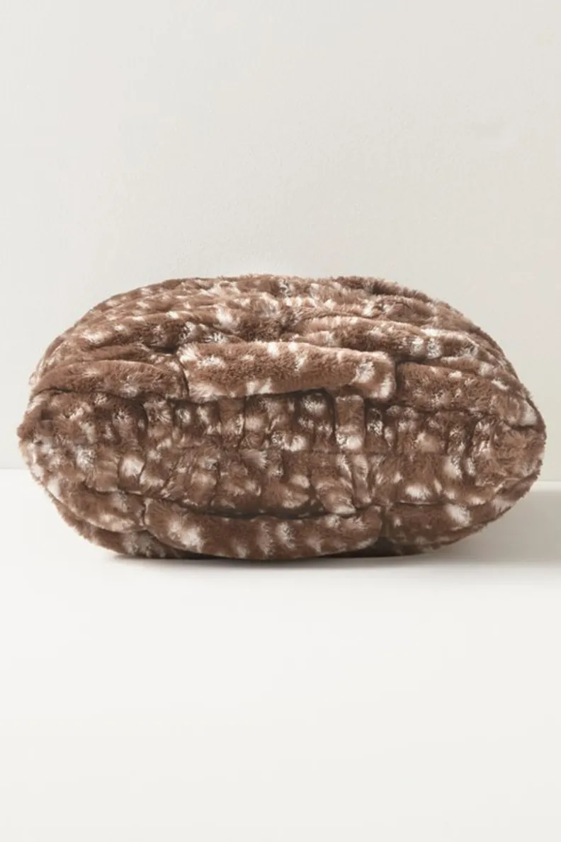 Soft Surroundings La Parisienne Faux Fur Pillow| Bedding|Bedding Essentials