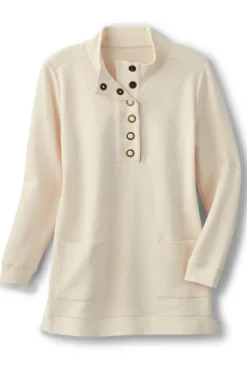 Soft Surroundings Lakshmi Ottoman Tunic| Tops