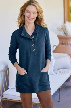Soft Surroundings Lakshmi Pullover Tunic| Tops|Tunics & Leggings
