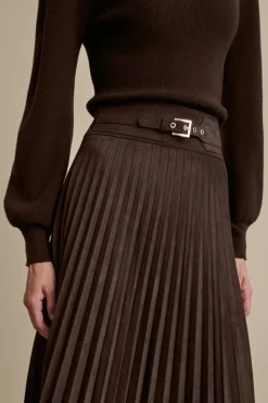 Soft Surroundings Lavina Faux Suede Skirt| Skirts