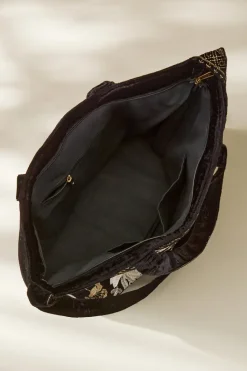 Soft Surroundings Lenora Embroidered Tote| Handbags