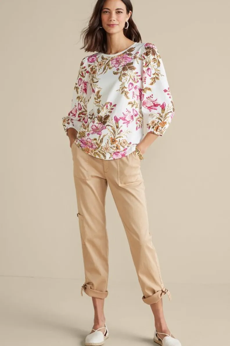 Soft Surroundings Lesley Printed Top| Tops
