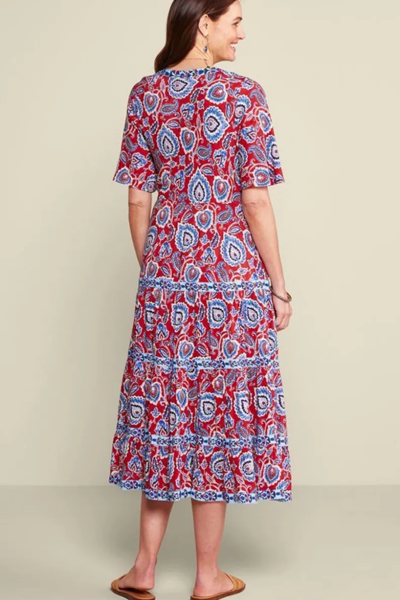 Soft Surroundings Lilith Midi Dress| Dresses
