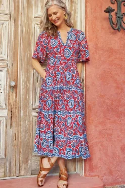Soft Surroundings Lilith Midi Dress| Dresses