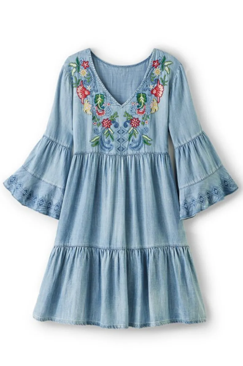 Soft Surroundings Lina Short Dress| Dresses