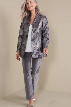Soft Surroundings Lismore Jacquard Jacket| Jackets & Coats