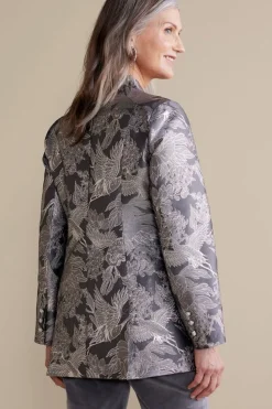 Soft Surroundings Lismore Jacquard Jacket| Jackets & Coats