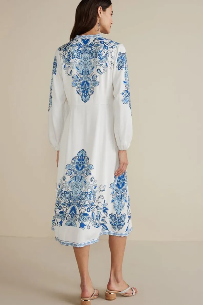 Soft Surroundings Louise Midi Dress| Dresses