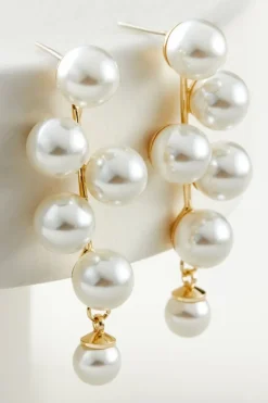 Soft Surroundings Lulu Pearl Drops Earrings| Jewelry|Earrings
