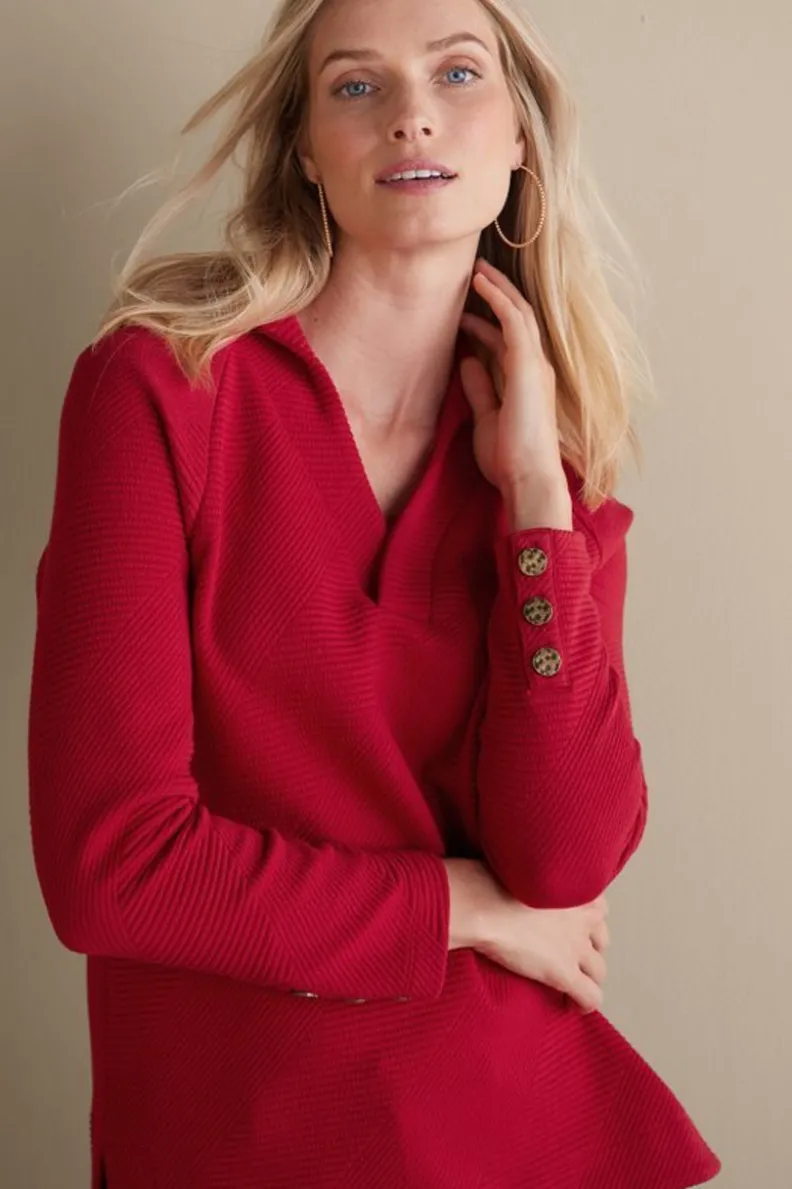 Soft Surroundings Macie Pullover| Tops