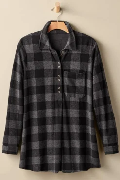 Soft Surroundings Mad About Plaid Tunic| Tops|Tunics & Leggings