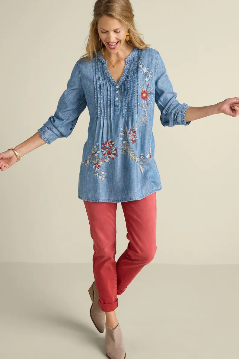 Soft Surroundings Maddie Tencel™ Tunic| Tops