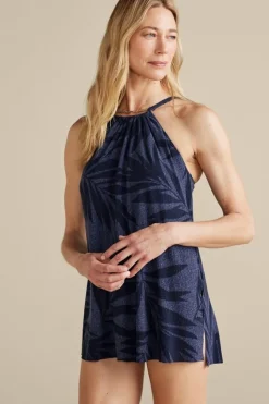 Soft Surroundings Magicsuit By Miraclesuit Parker Palms Swim Dress| Swimwear