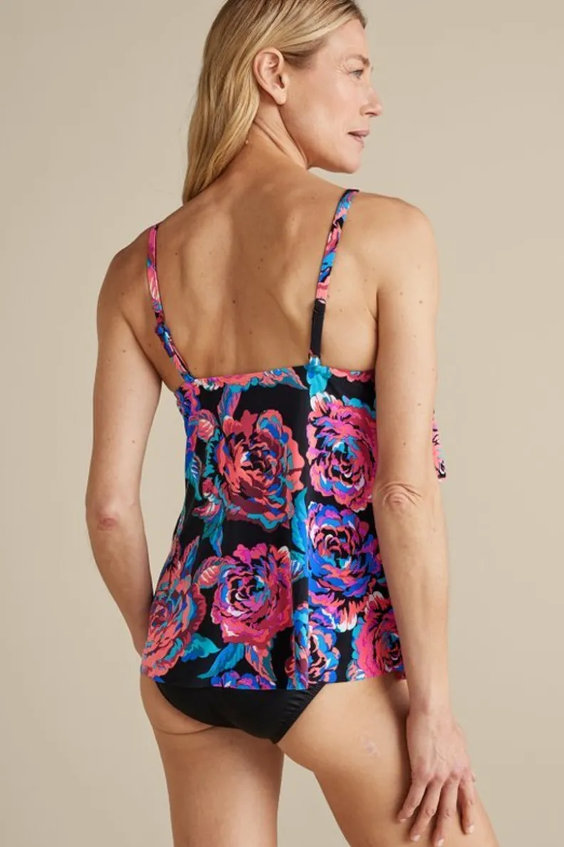 Soft Surroundings Magicsuit By Miraclesuit Chloe Tankini Top| Swimwear