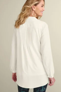 Soft Surroundings Makara Button Tunic| Tops