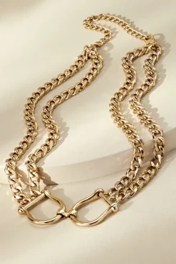 Soft Surroundings Manon Double Chain Belt| Belts