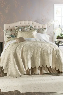 Soft Surroundings Marguerite Scalloped Quilt| Bedding|Bedding Collections