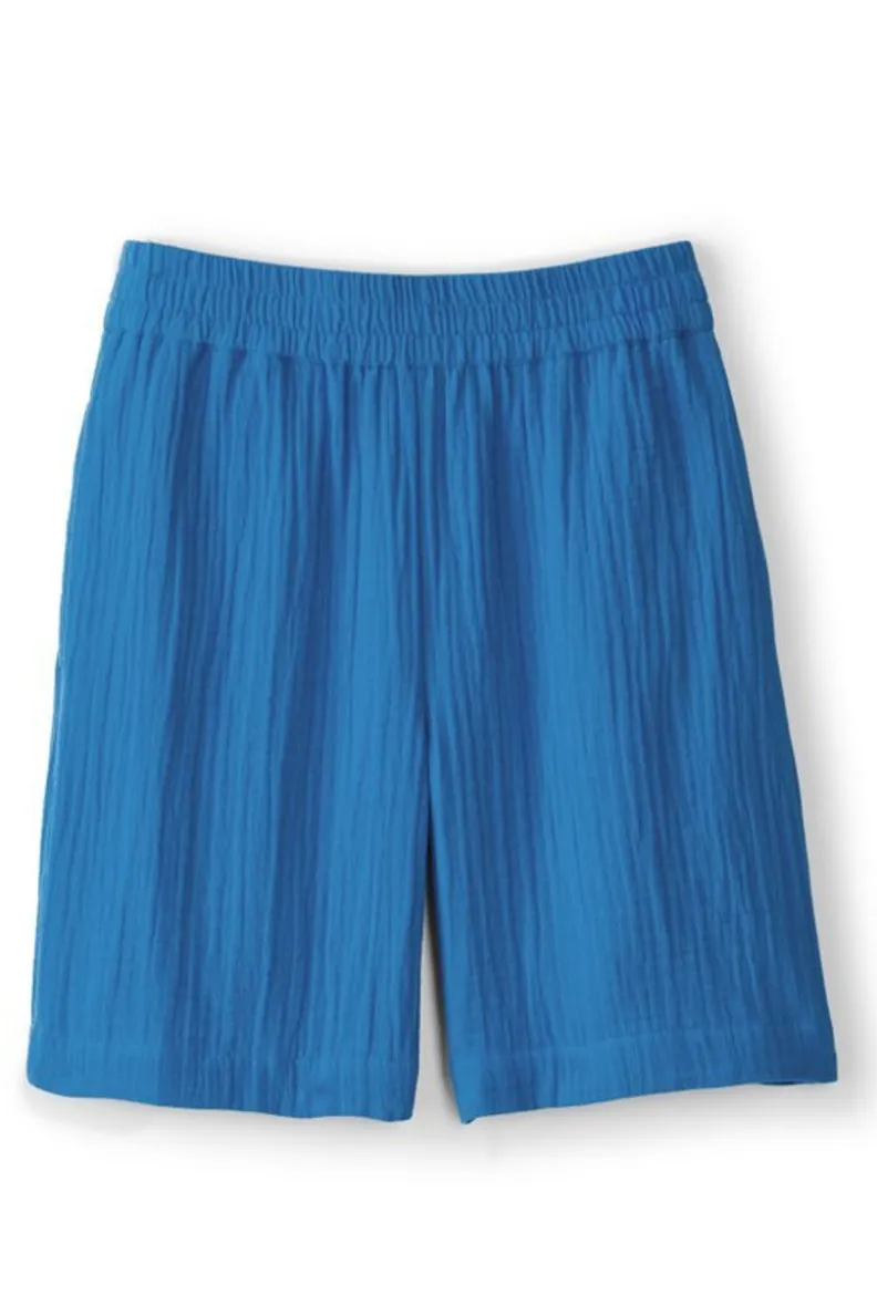 Soft Surroundings Marilla Gauze Shorts| Pants|Shorts