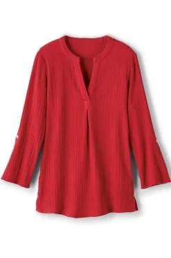 Soft Surroundings Marley Gauze Tunic| Tops|Tunics & Leggings