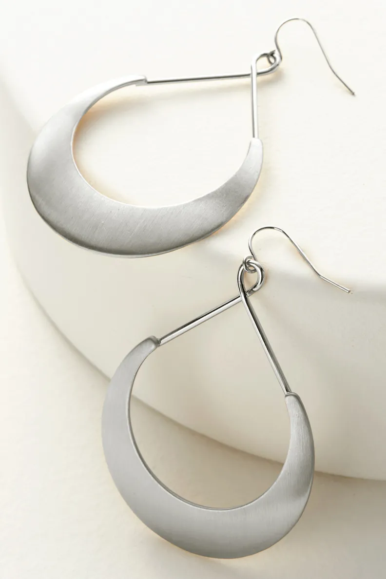 Soft Surroundings Marlo Hoop Earrings| Jewelry|Earrings