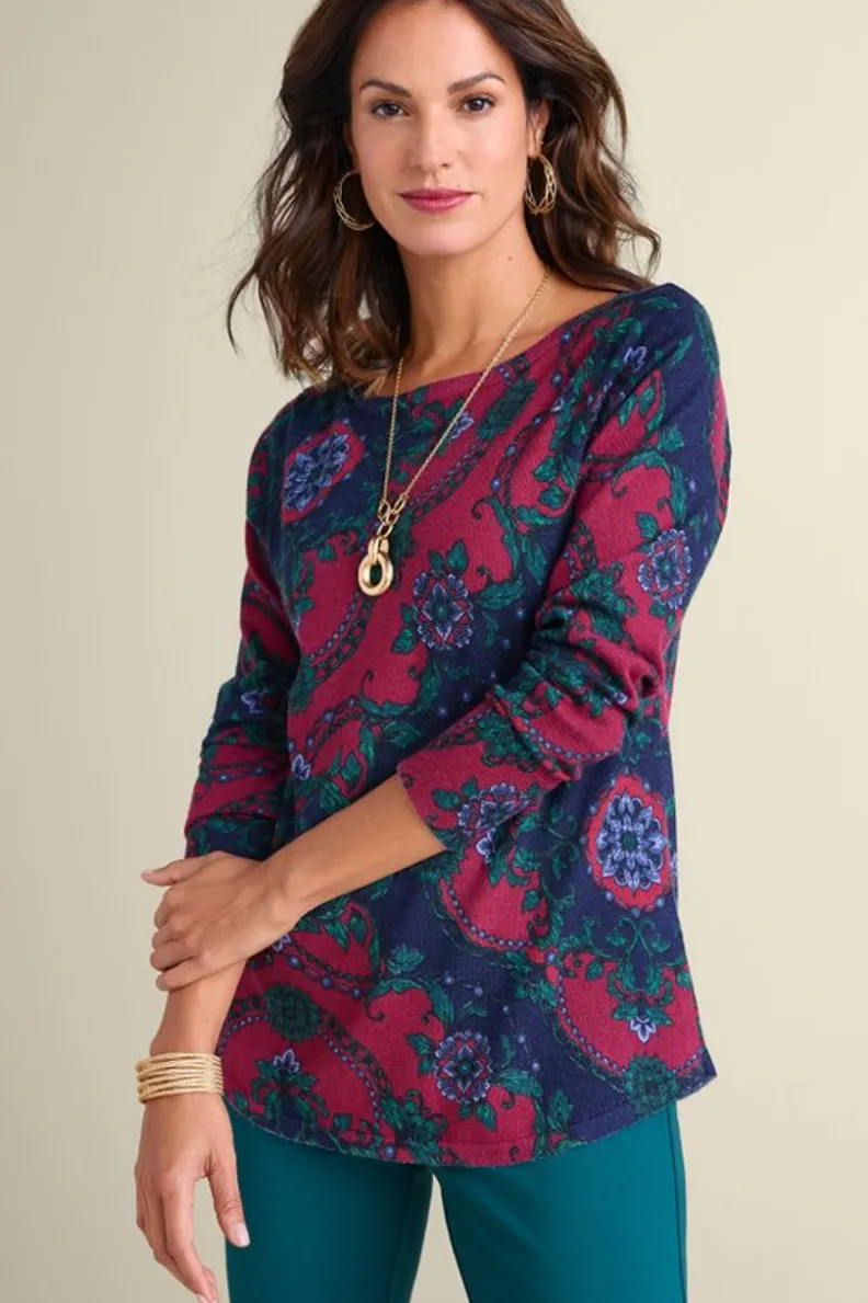 Soft Surroundings Marlyn Tunic Sweater| Tops|Sweaters & Cardigans