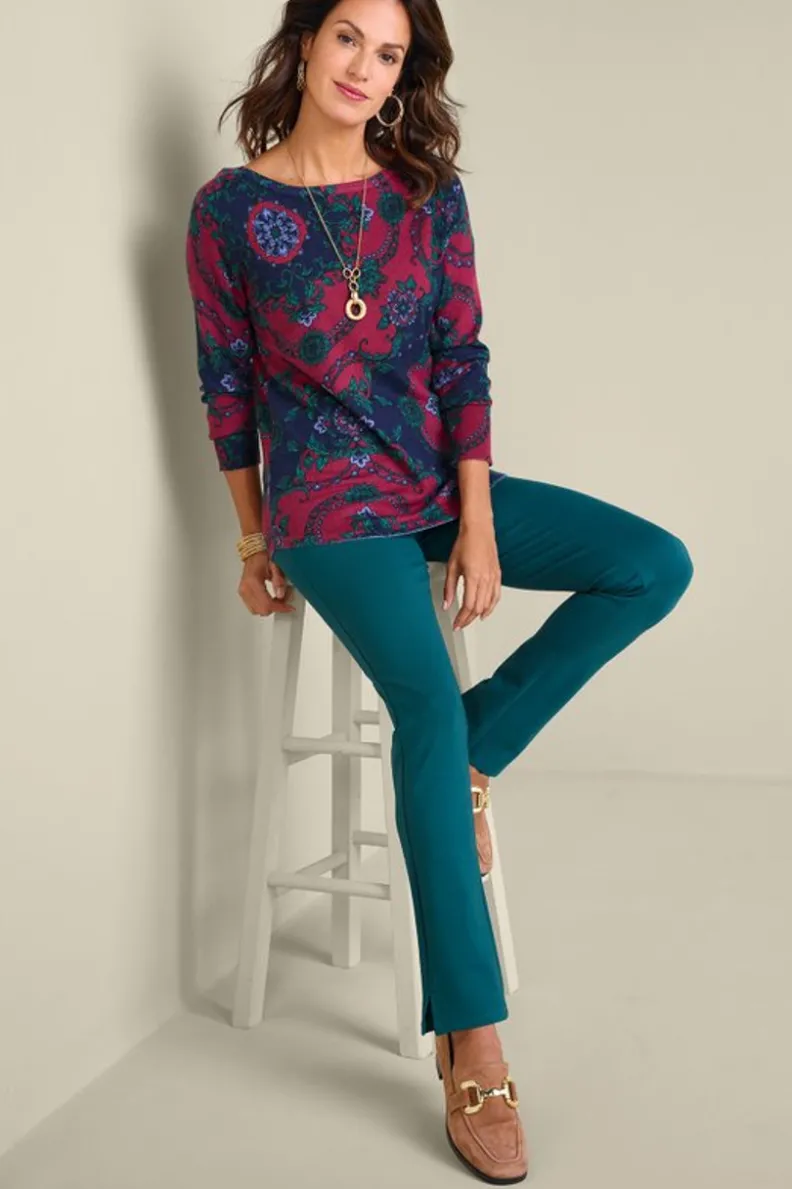 Soft Surroundings Marlyn Tunic Sweater| Tops|Sweaters & Cardigans