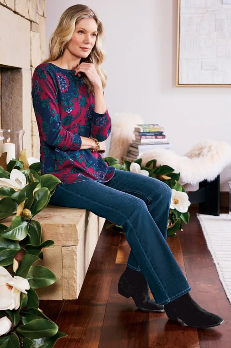 Soft Surroundings Marlyn Tunic Sweater| Tops|Sweaters & Cardigans